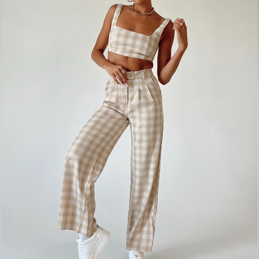 Princess Polly Huxley Set Beige